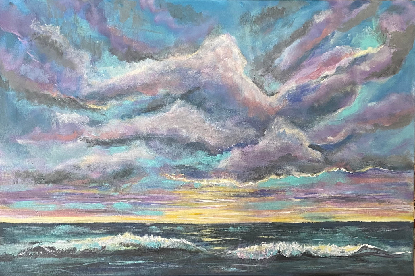 36” x 24” Dawn is Breaking