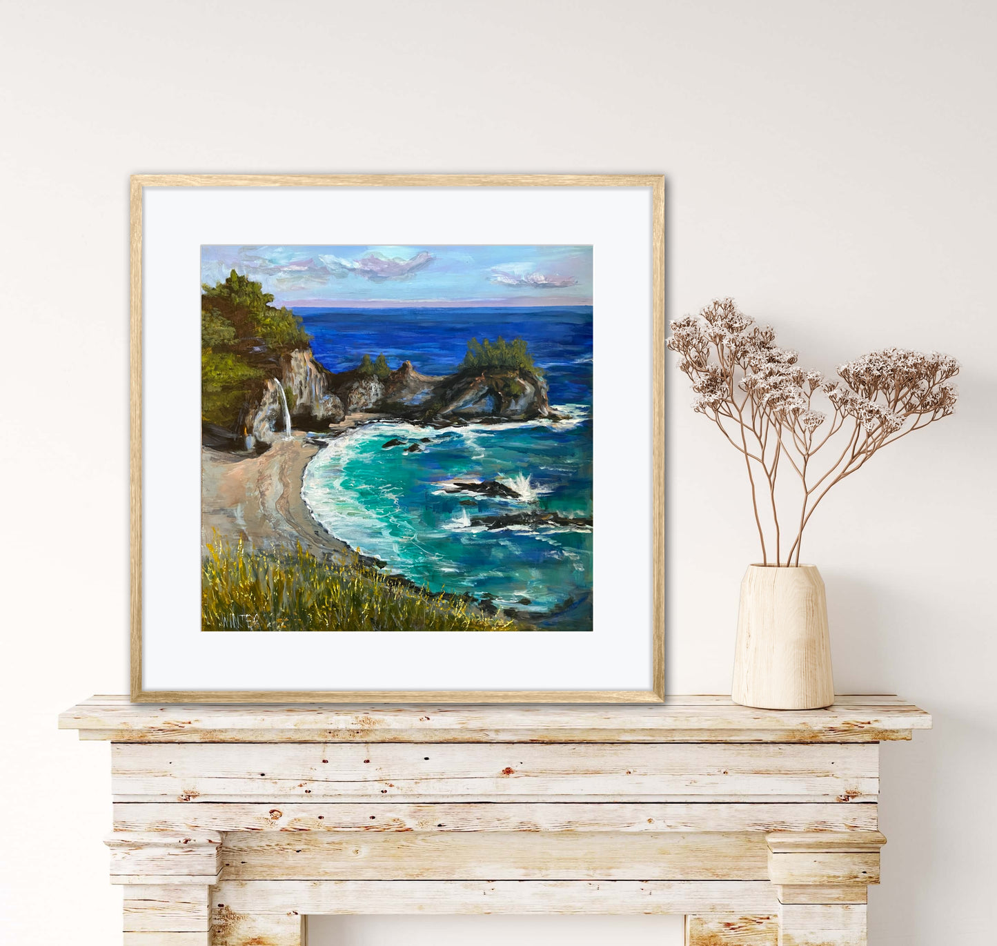 24” x 24” Ocean Blue