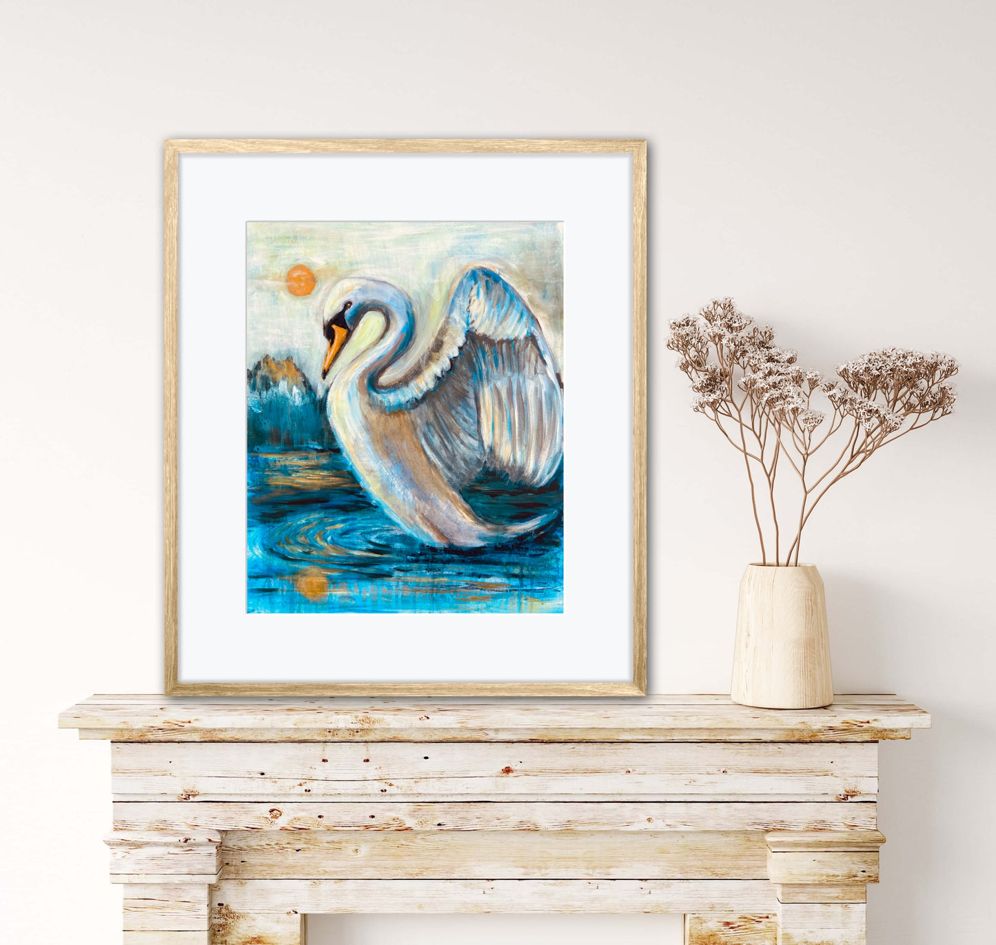 16”x20” Swan Dance