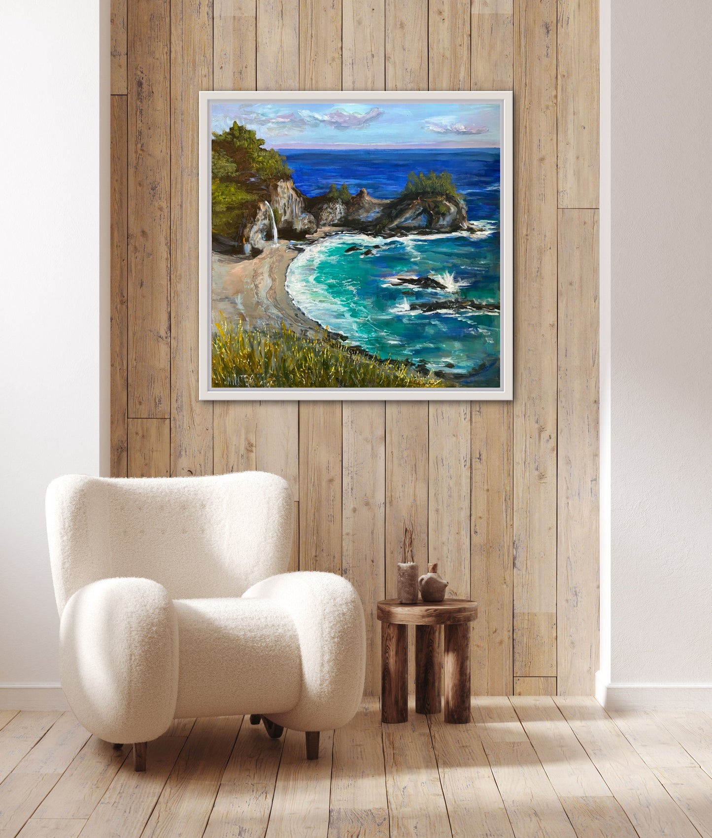 24” x 24” Ocean Blue
