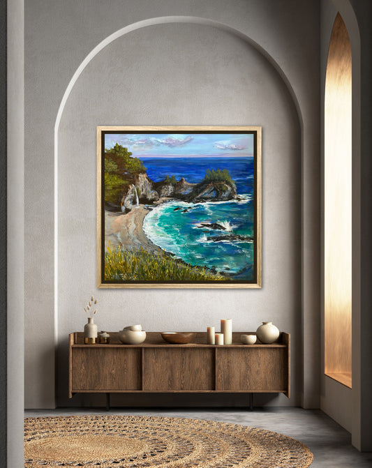 24” x 24” Ocean Blue
