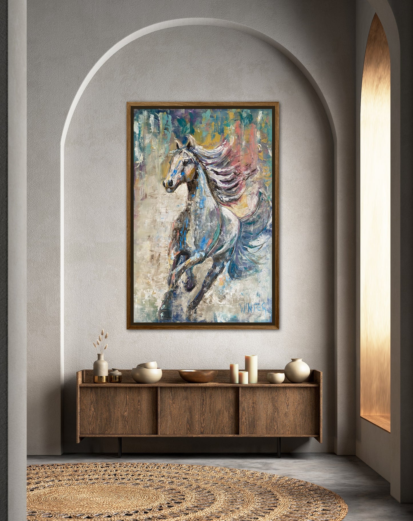 36”x24” Run Your Own Race