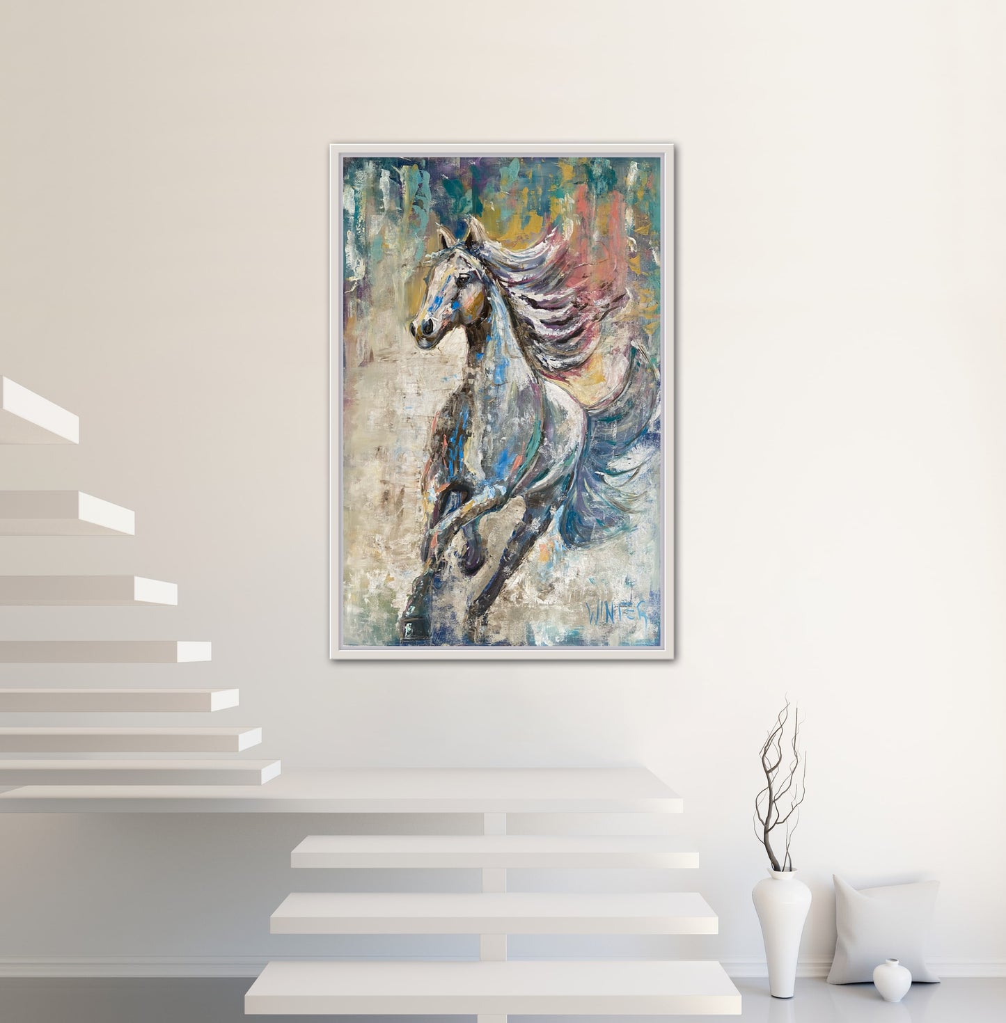 36”x24” Run Your Own Race