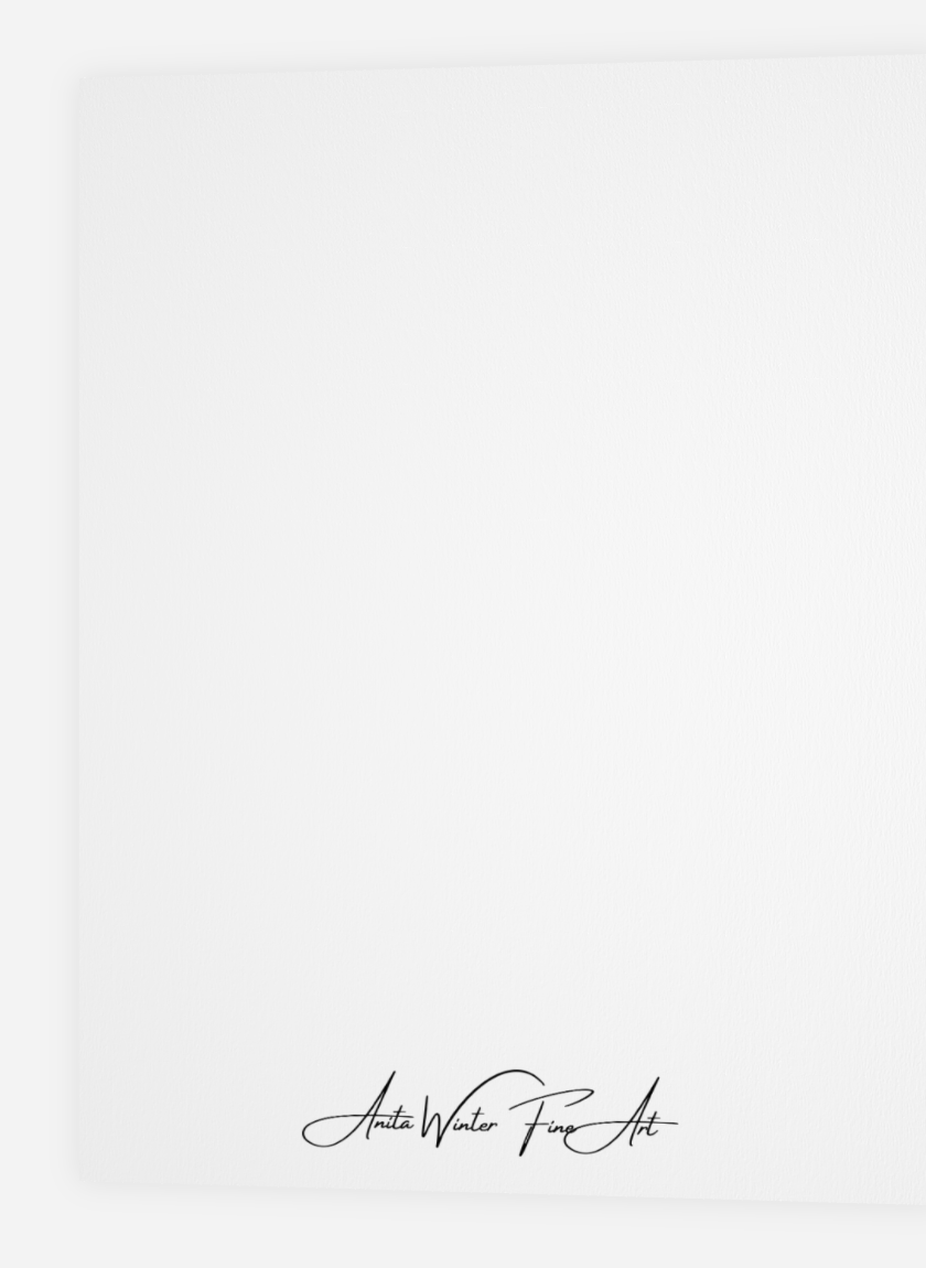 Original Art Printed Note Cards "Manger"